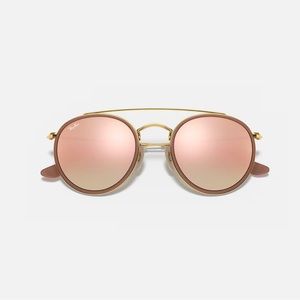 Ray-Ban Round Double Bridge Sunglasses